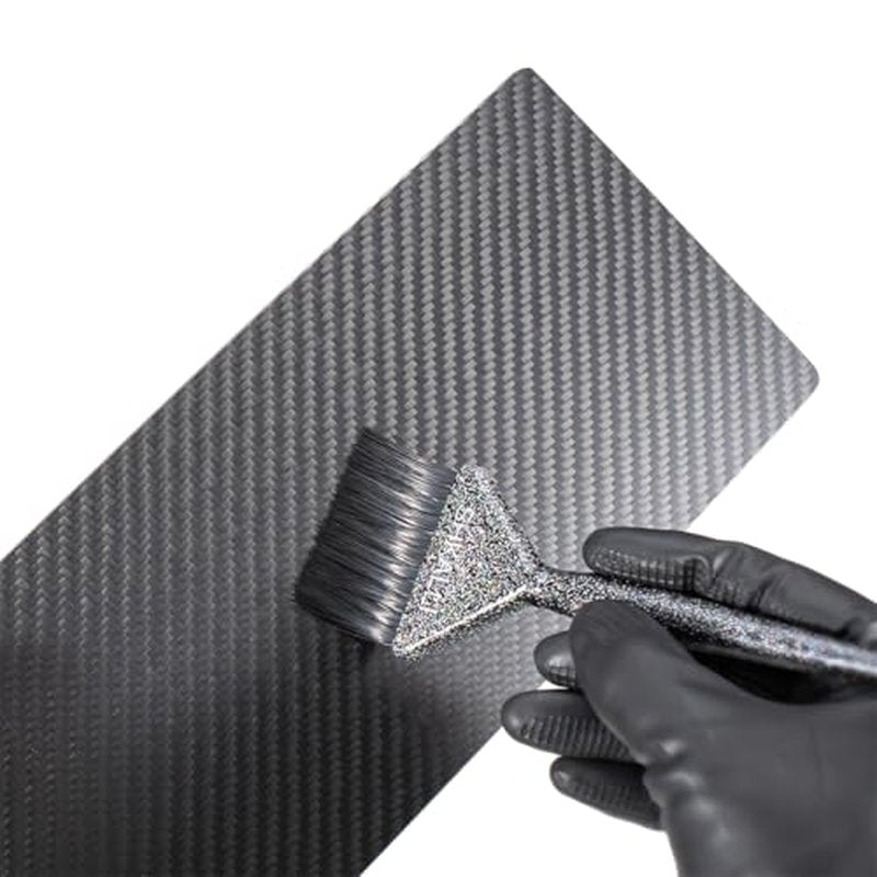 Professional Carbon Fibre Foil/Balayage Board,Highlighting Board, Hair Colouring Tool (Matte Black, Matte Black K)