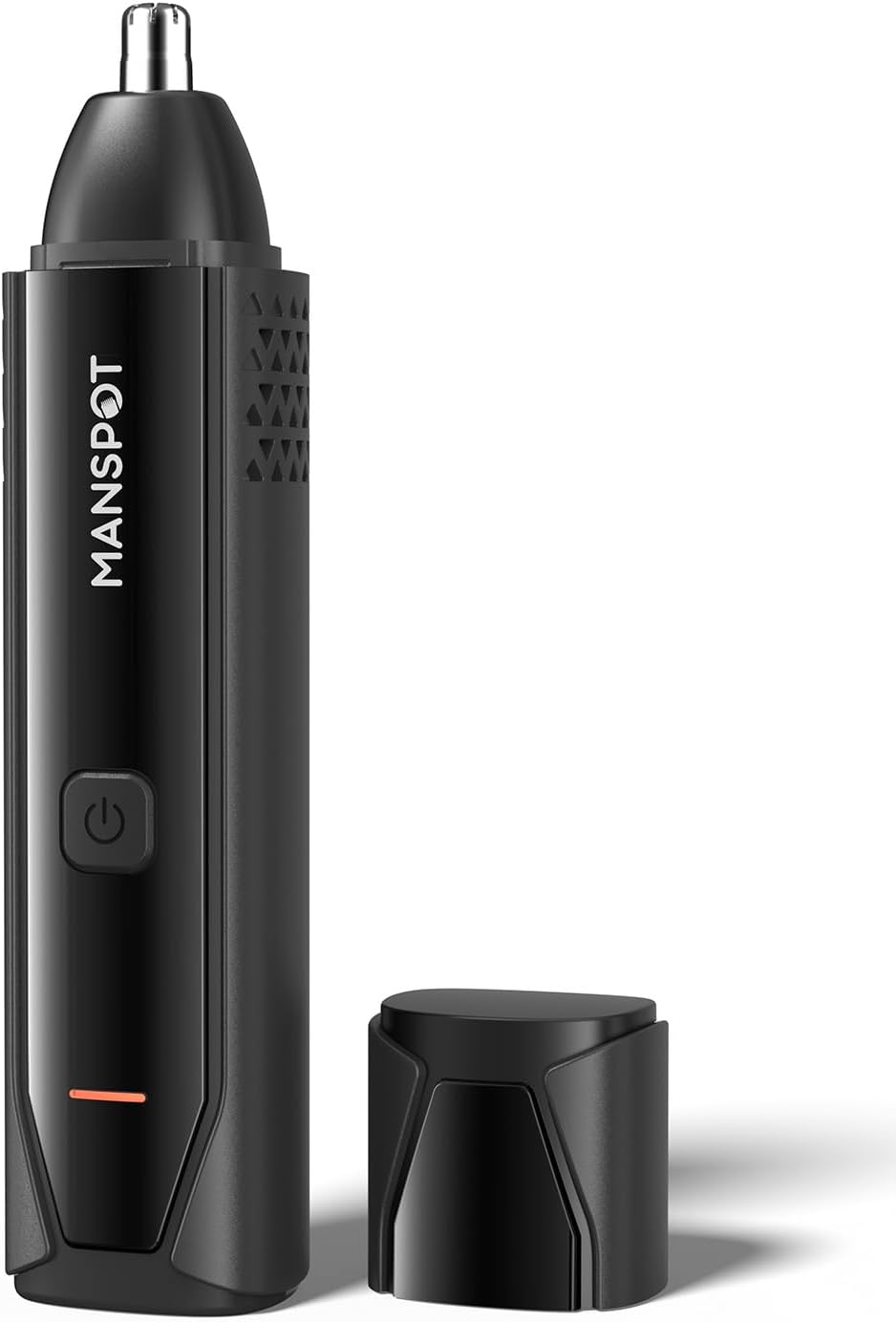 Nose & Ear Hair Trimmer for Men - 10000 RPM Electric Trimmer with Vacuum System | IPX7 Waterproof, USB-C Charge, 90min Runtime