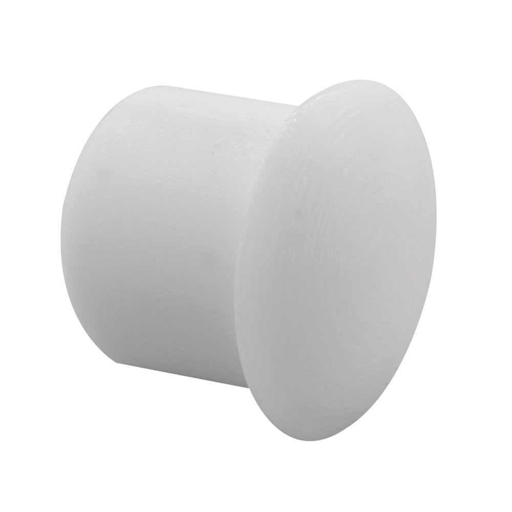 Prime-Line U 10039 Plastic Shelf Hole Plugs, 6mm, White (48 Pack)