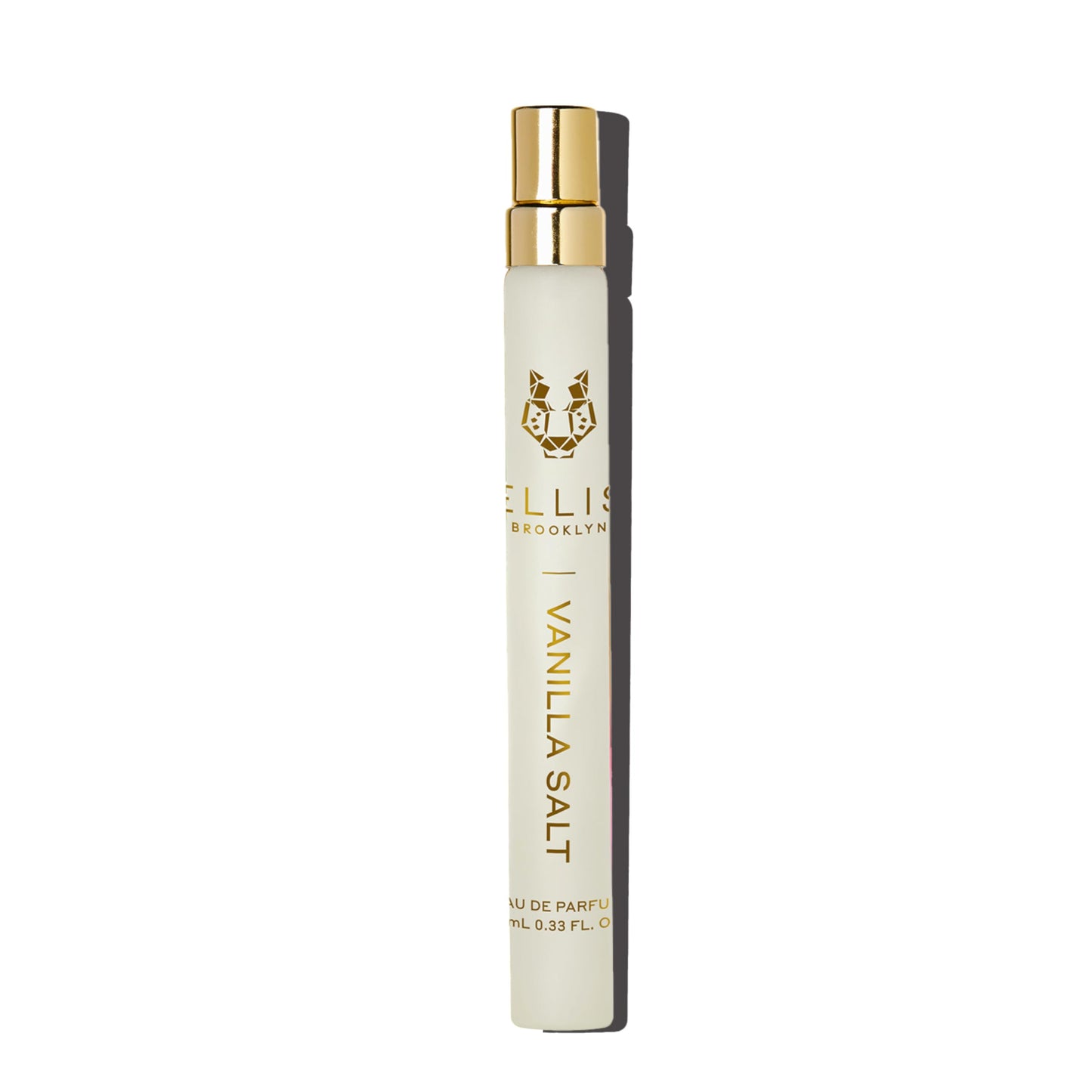 Ellis Brooklyn VANILLA SALT Eau de Parfum Travel Spray 0.33oz / 10ml - Gourmand Vanilla Perfume with Sea Salt, Luminous Musk, and Jasmine- Clean, Vegan, Cruelty-Free, Long Lasting Perfumes for Women