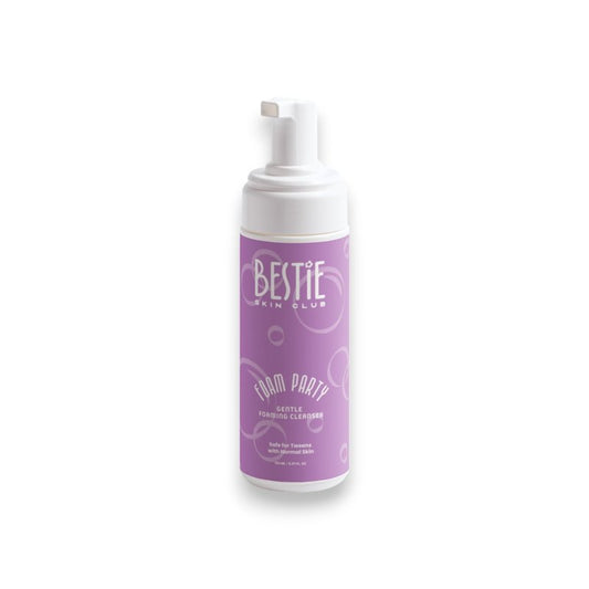 Bestie Skin Club Foam Party Facial Cleanser, Gentle Foaming Face Wash