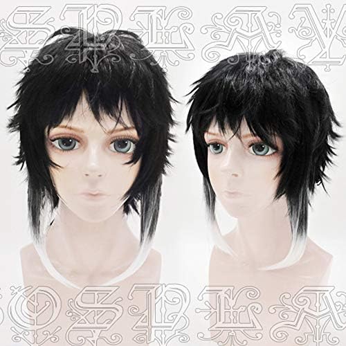 Betonsa New Cosplay Wig Anime Heat Resistant Fashion Short Party Costume Wigs Halloween XMAS Gift