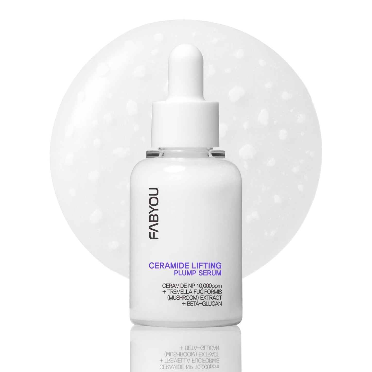 Ceramide Plumping Serum for Face 1.01 fl oz - Anti-Aging, Wrinkle Care with Volufiline & Bakuchiol, Glass Skin korean Skincare for Firming, Barrier Repair & Hydrating