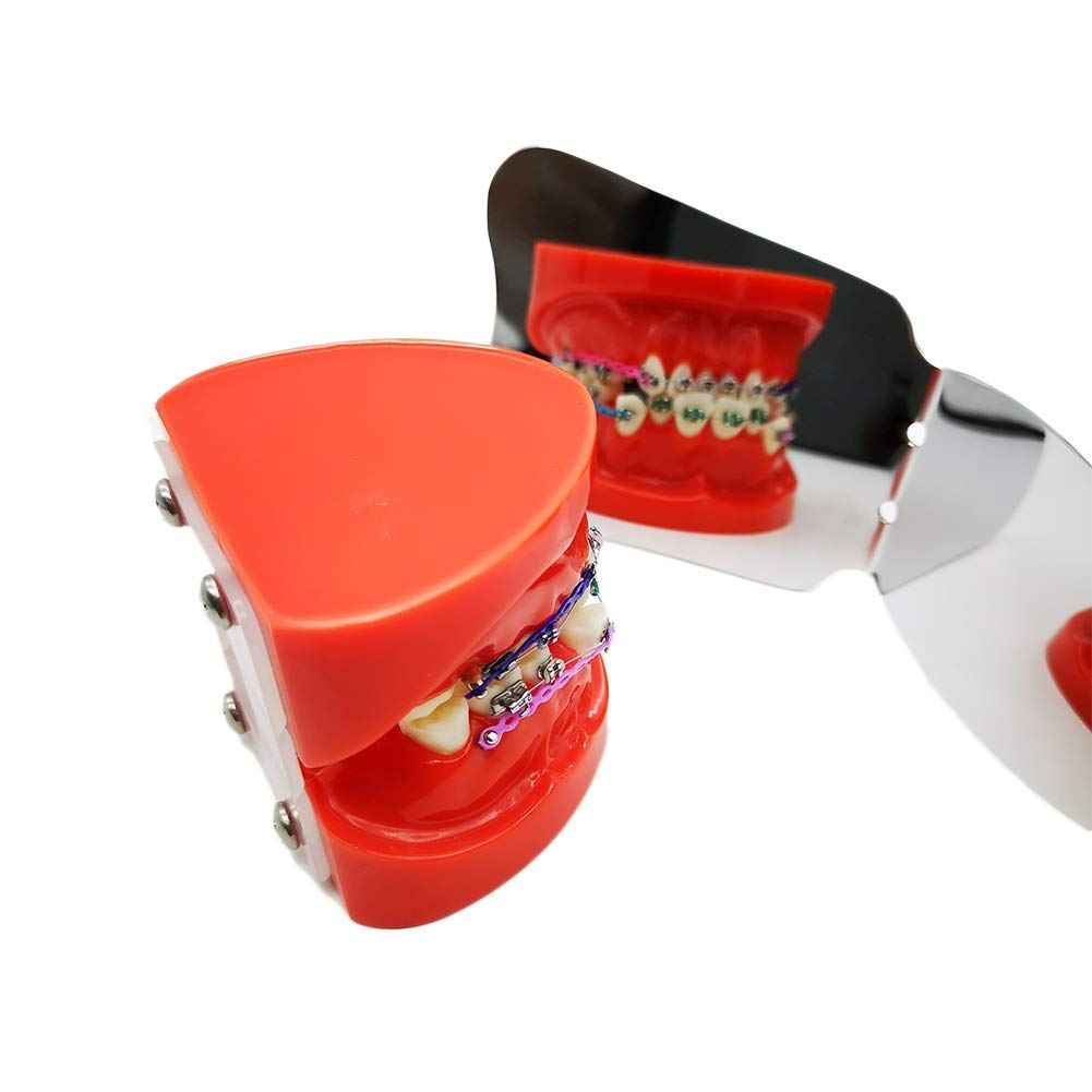 Sino Dental Intraoral Mirrors Dental Photography Mirror Double Side Photographic Reflector,Anti- sctraching Surface,Rhodium Plated