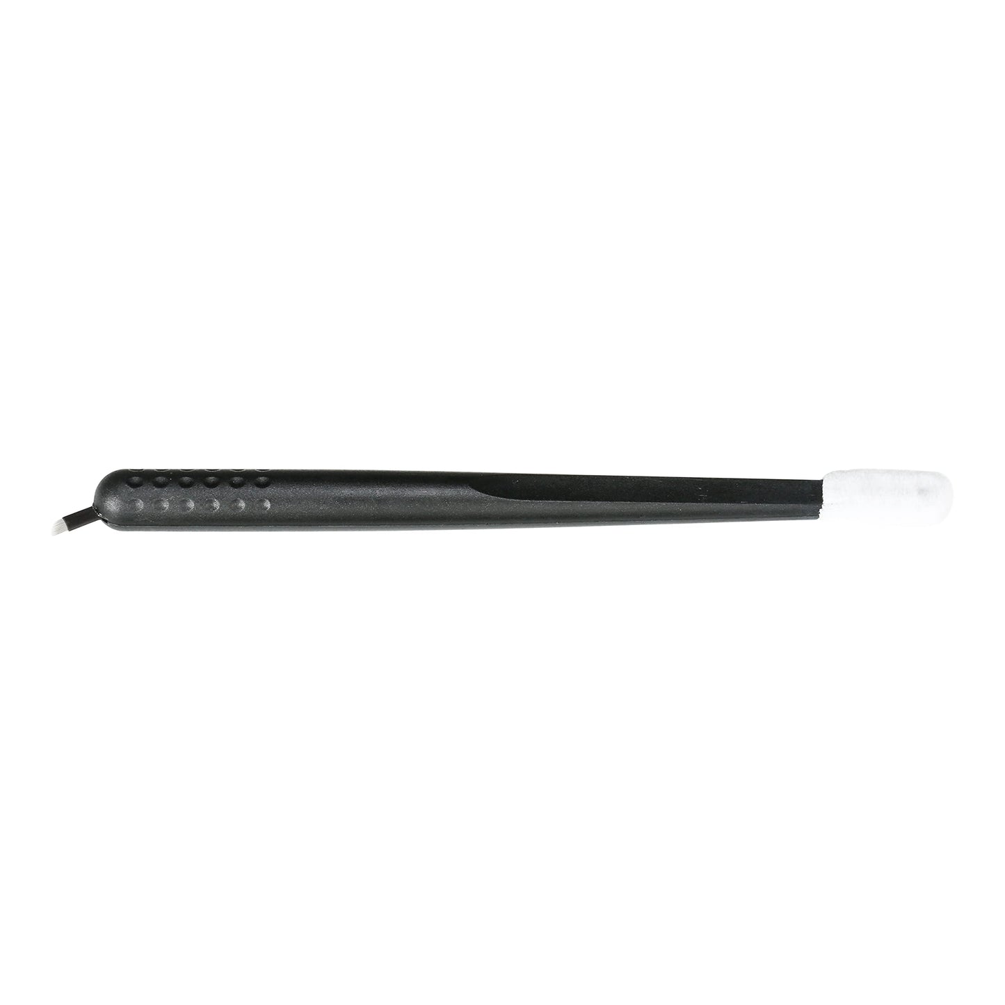PACK OF 10 - Mellie Microblading Disposable Microblading Pen with Pigment Sponge Disposable Tool For Creating Eyebrows Microblading Supplies (Black, C14 .18mm)