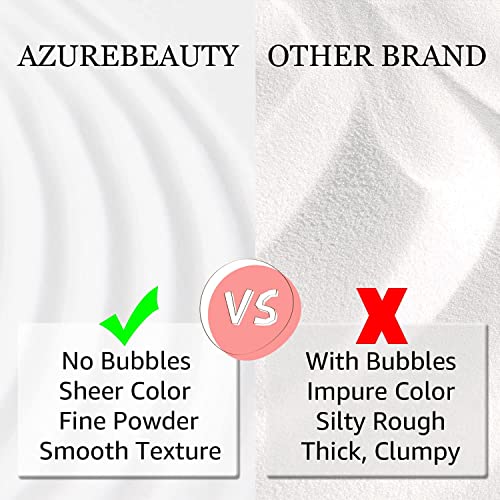 AZUREBEAUTY Clear Dip Powder for Nails, Essential Transparent Dipping Build Powder Crystal French Art Starter Manicure Beginner DIY Salon Home Gift, 1 Oz/28g
