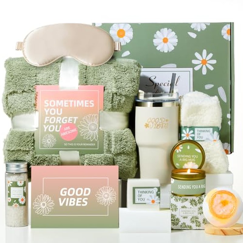 Gift Baskets for Women: The Perfect Care Package for Get Well, Unique Birthday, Relaxing Spa & Self-Care, or Thinking of You Gifts for Her