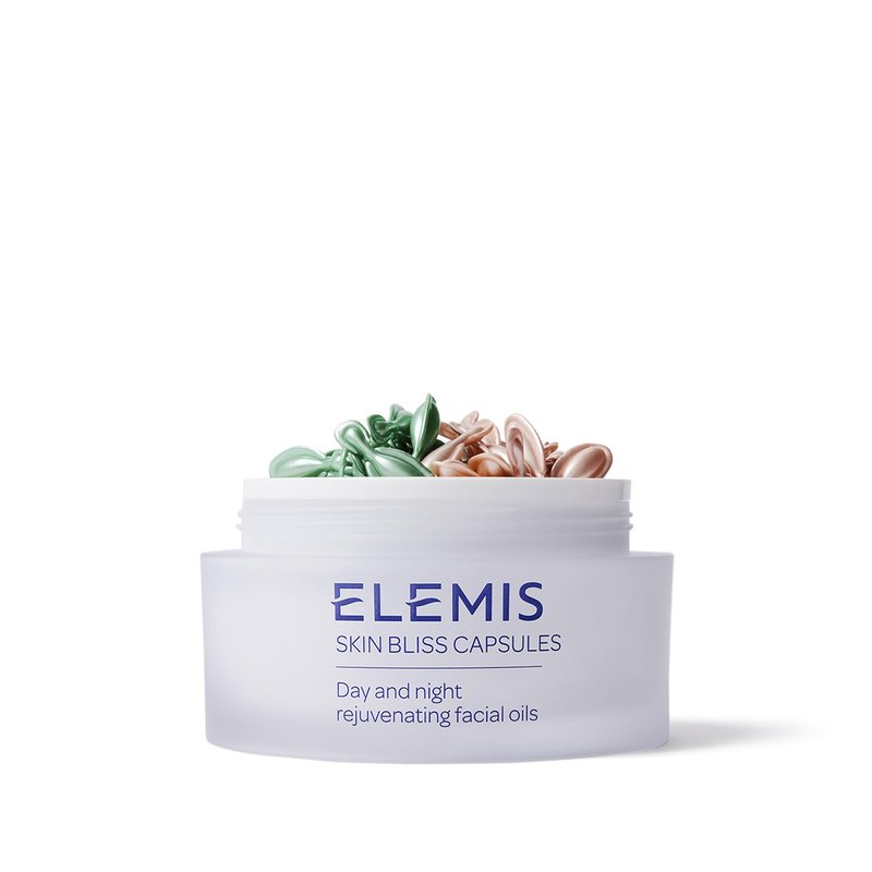 ELEMIS Skin Bliss Capsules, 60 Count – Antioxidant-Rich Anti-Aging Day & Night Face Oils, Purify, Replenish & Nourish the Skin, Skincare Serum Capsules for Face