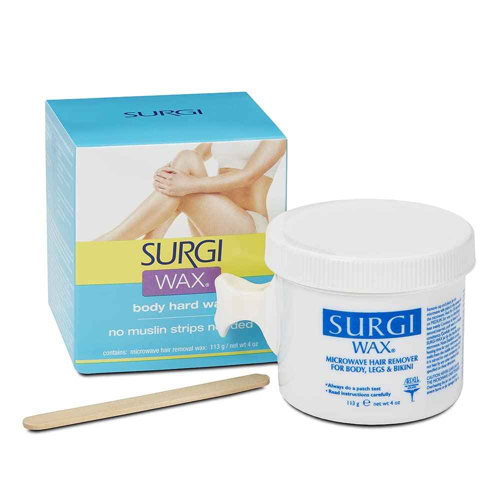 Surgi-wax Hair Remover For Bikini, Body & Legs, 4-Ounce Boxes (Pack of 3)