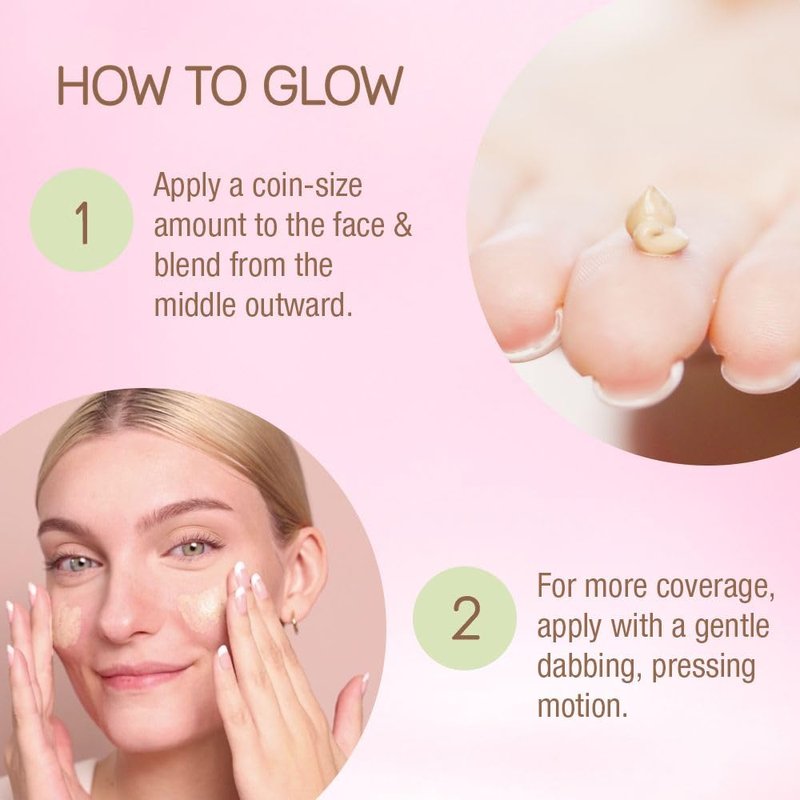 Pixi H2O SkinTint | Tinted Face Gel Moisturizer | Lightweight Hydrating Coverage with Hyaluronic Acid | Evens Skin Tone & Reduces Redness | Oil-Free Dewy Finish | Nude | 1.2 fl oz