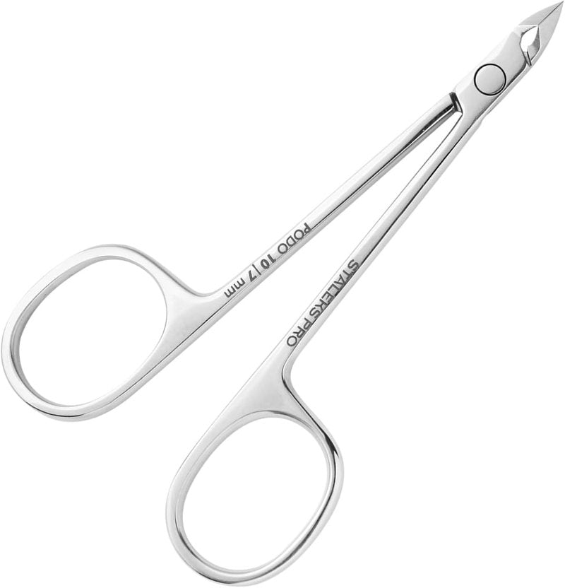 Staleks PODO 10 Podology Scissors Nippers - 7mm Blades for Corns & Calluses | Beveled Tips