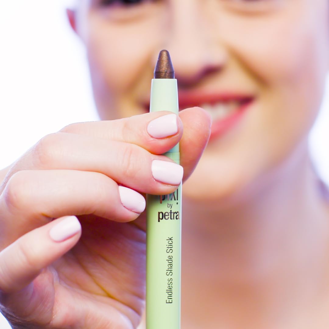 Pixi Beauty Endless Shade Stick | PearlLustre | Long-Wear Creamy Eyeshadow Stick | Crease-Resistant, Easy-Glide & Blendable Color for Shadow or Liner | Matte & Shimmer Finishes | 0.05oz/1.5g