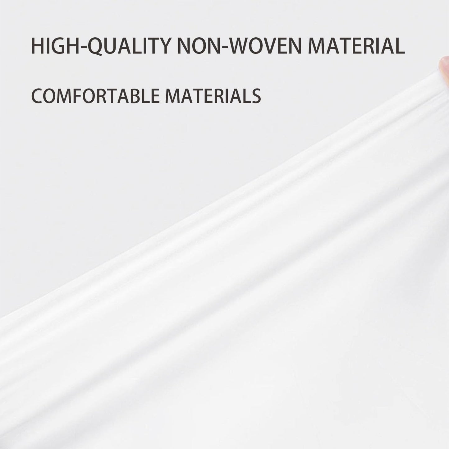 100pcs Disposable Bed Sheets, 31" x 71" For Massage Table - Pure White Non-Woven Fabric, Clean, Breathable & Soft, Gentle On Skin, For Disposable Sheets Massage Table Massage Beauty Tattoos