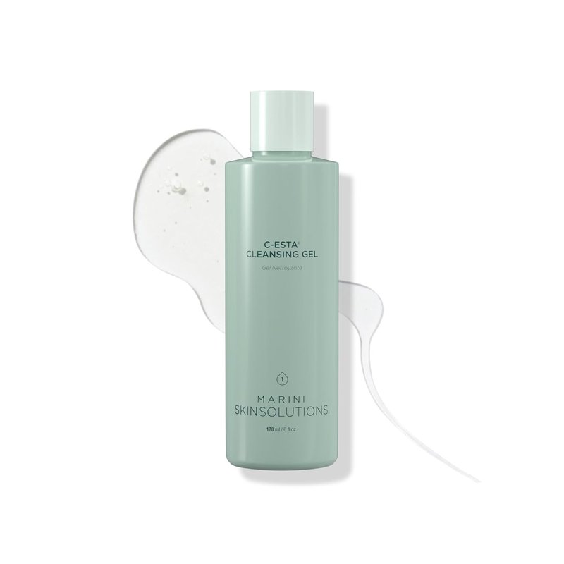 C-ESTA Cleansing Gel | Vitamin C Face Cleanser with DMAE - Cruelty-Free - 6 fl oz