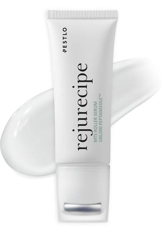 PESTLO Rejurecipe Spicule Roller Serum 50ml (1.69 fl oz) - Exfoliating & Hydrating Serum with Spicule Technology, Phyto-PDRN for Face, Neck, Décolleté with Gua Sha