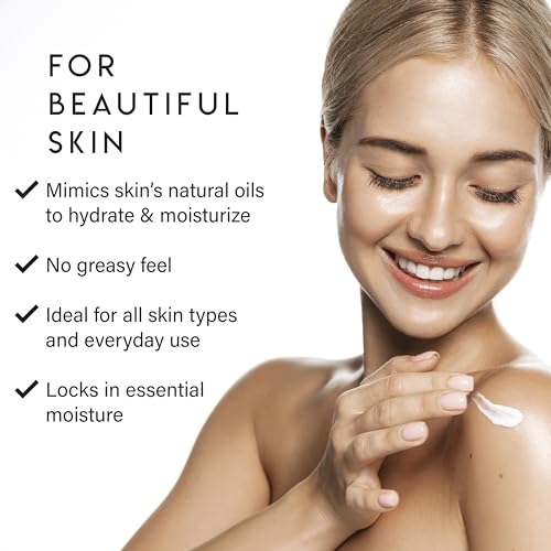 ALURAM Moisturizing Body Lotion, Hydrating Coconut Water & Squalane Cream Moisturizer for Soft Skin, Vegan, 18 Fl Oz