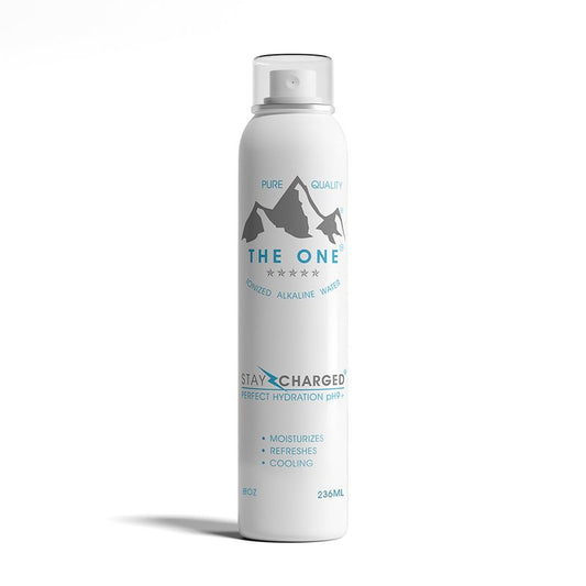 THE ONE Ionized Alkaline Water | Pure Hydration | Alkaline pH for Refreshing Hydration | Facial & Body Mist