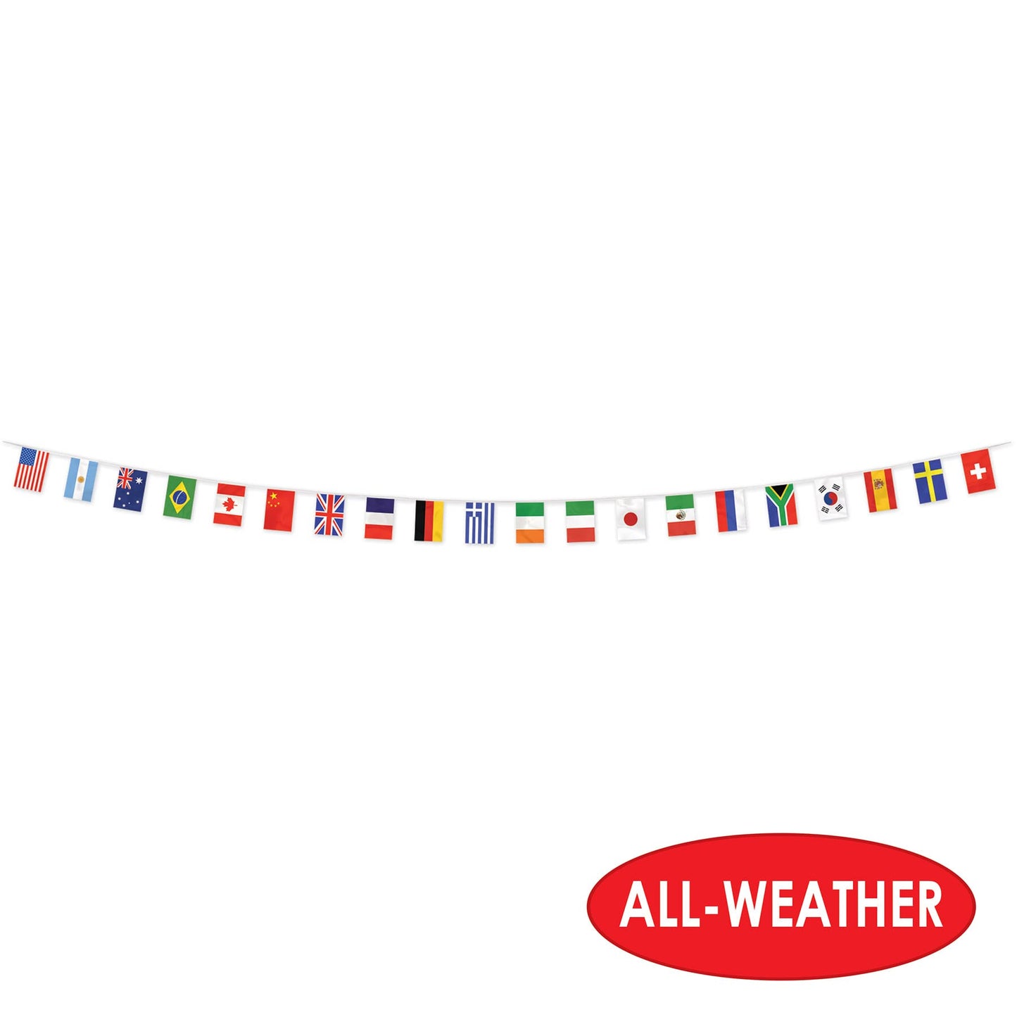 Beistle International Flags Party Banner