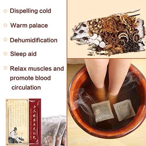 30 Pack Ginger & Mugwort Herbal Foot Soak Spa Set - 900g Natural Plant Blend with Safflower & Angelica Root, Relaxing Aromatherapy Bath for Home Wellness øÜÊÅøÐ ÞÅéÄøÜÊÅ÷Ò