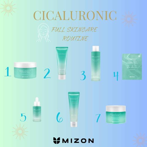 MIZON Cicaluronic GEL Treatment with Centella Asiatica Hyaluronic Acid Vitamin B5 86% Natural Ingredients Mositurizing Soothing Korean Skincare (50ml/1.69fl oz)