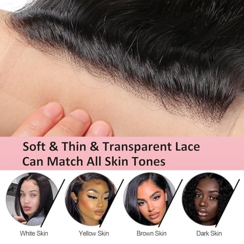 12A Human Hair Bundles with Closure 16 18 20 + 14 Inch Brazilian Body Wave Bundles Human Hair with 5x5 HD Lace Closure 100% Unprocessed Virgin