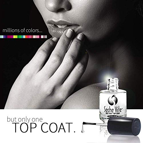 Seche Clear and Seche Vite, Base Coat and Top Coat for Nail Polish