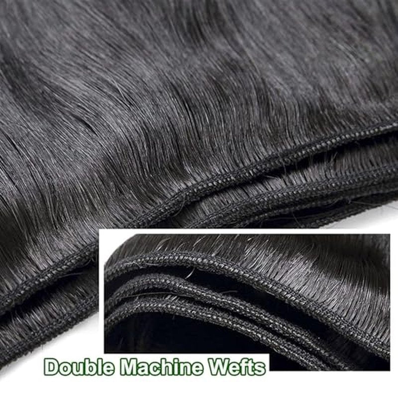 16A Straight Raw Bundles Human Hair,Triple Lifespan Than Regular Virgin Hair,Keep Texture Silky Soft,100% Raw Vietnamese Human Hair Bundles 18 Inch