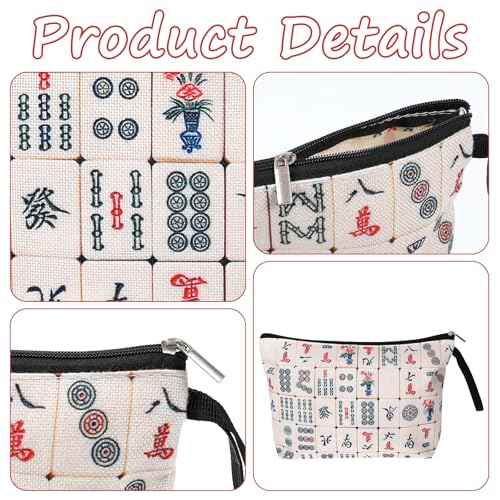 Mahjong Bag, Mahjong Gifts for Women Gifts for Mahjong Players Mahjong Accessories Mahjong Gifts for Mahjong Lover Women Mom Grandma Birthday Travel