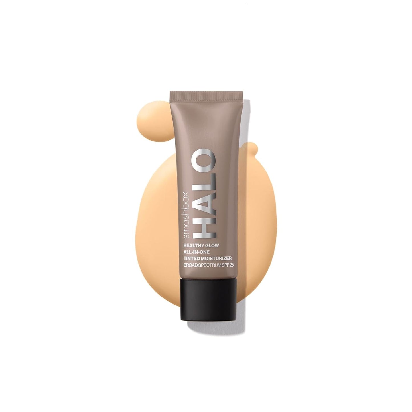 Smashbox Halo Healthy Glow Tinted Moisturizer SPF 25 - 24-Hour Hydrating Coverage with Hyaluronic Acid & Niacinamide