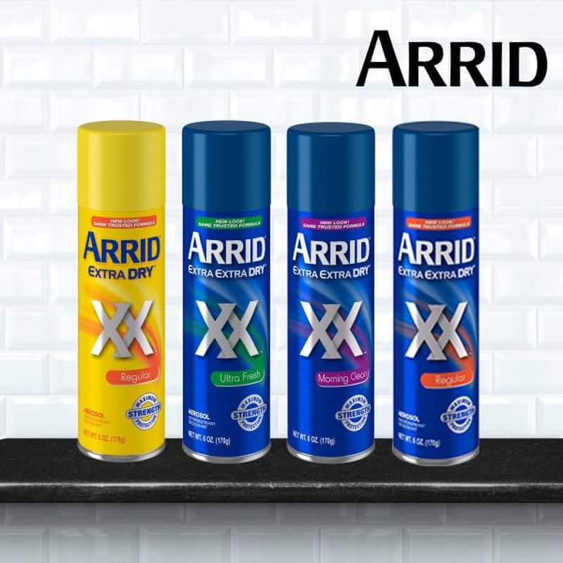 Arrid XX Extra Extra Dry Antiperspirant Deodorant - Ultra Fresh | 6 oz, Pack of 6