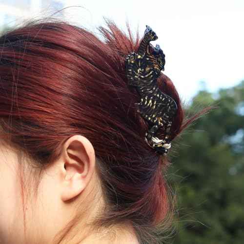 Tiger Claw Clip - Cute Funny Animal Hair Claw Clip for Girls - Farm Country Hair Accessories Gift - Small Claw Barrettes