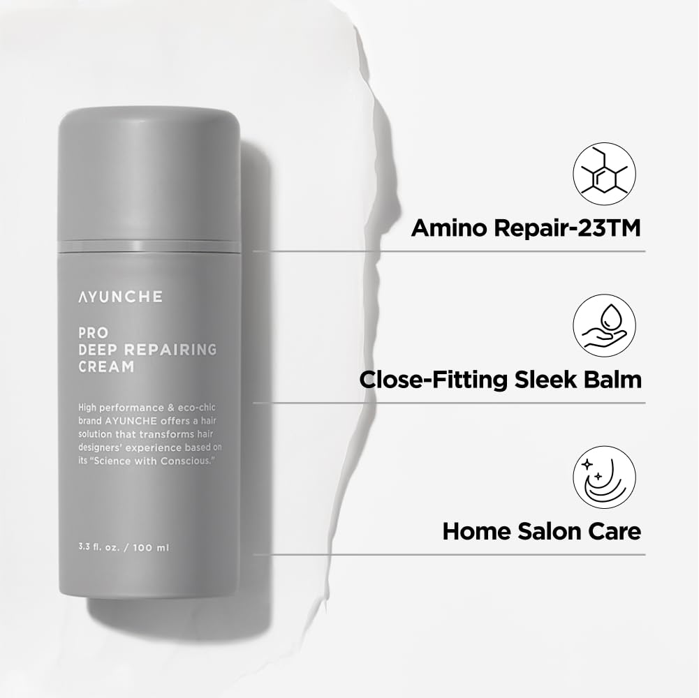 Pro Deep Repairing Hair Leave-In Conditioner - Nourishes Split Ends & Damaged Hair | 3.3 fl. oz.