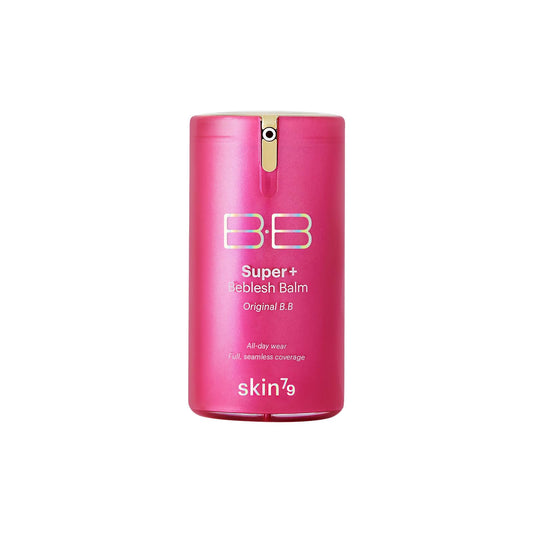 SKIN79 Super Plus Beblesh Balm Pink BB 40g All Day Lasting BB Cream - Made In Korea US exclusive Version K Beauty Flawless Radiant Base Foundation Makeup Blemish Cover Tinted Moisturizer Pink 21 color