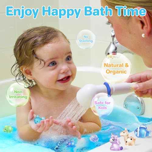 Bath Bombs for Kids with Toys Inside - 24 Pack Kids Bath Bombs with Glow in The Dark Surprise Toys Inside, Natural Organic Bubble Bath Fizzy, Christmas Gifts for Kid Girls Boys, Stocking Stuffers