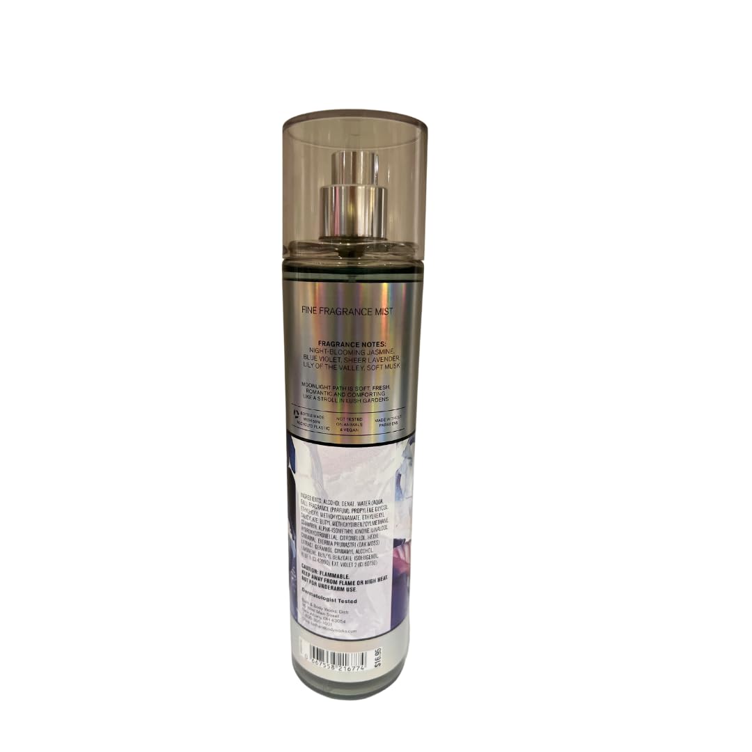 Bath & Body Works Moonlight Path Fine Fragrance Mist 8oz - Pack of 3