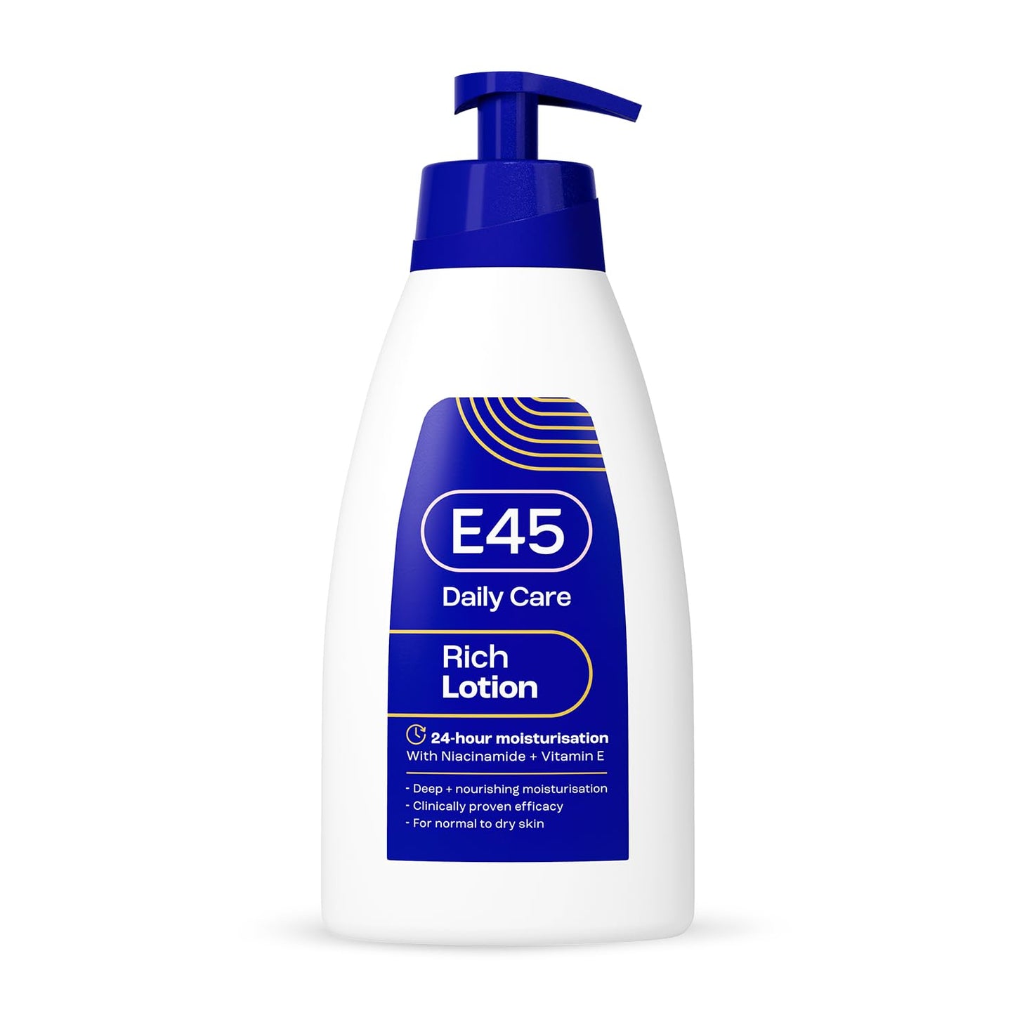 E45 Rich 24 Hours Moisturising Lotion, 400 ml