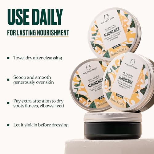 The Body Shop Almond Milk & Honey Body Butter By The Body Shop for Women - 6.9 Oz Moisturizer, 6.9 Oz
