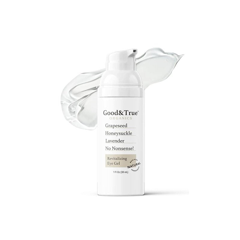 Revitalizing Eye Gel - Good & True Organics 15ml for Brightening & Hydration