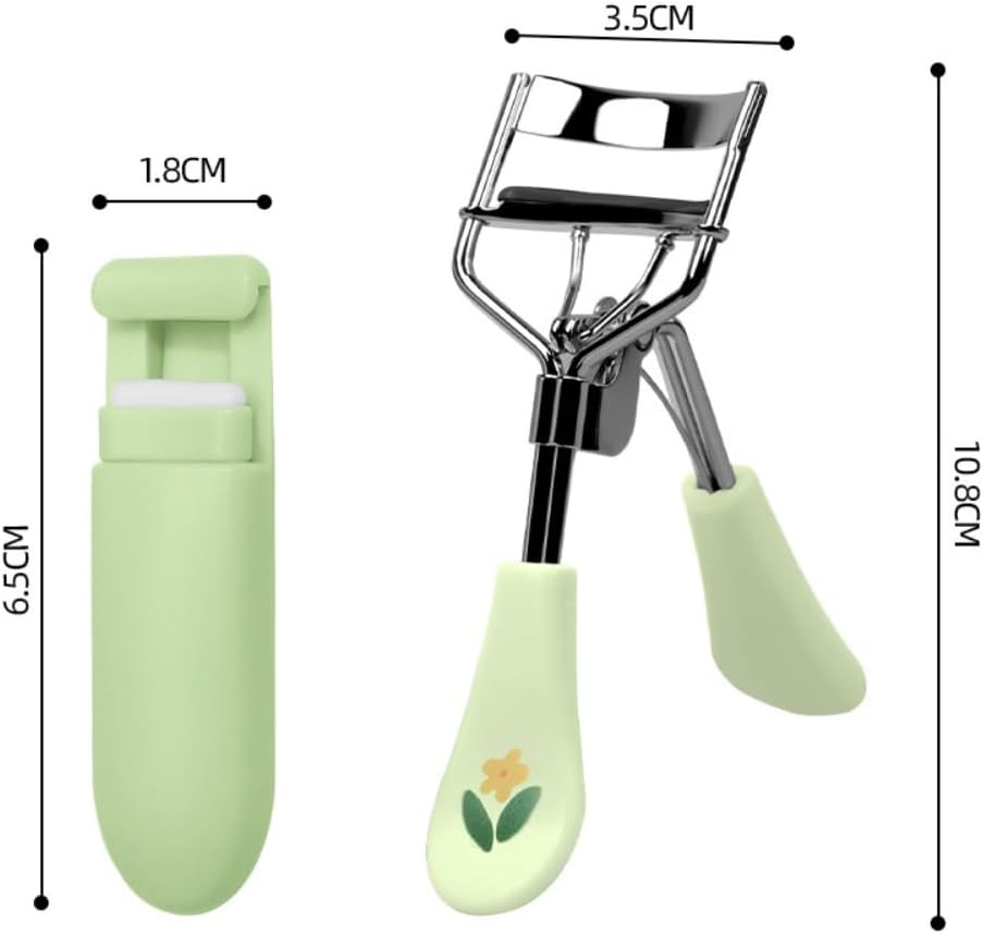 Eyelash Curler for Women - Manual Lash Curler with Wide Angle Fit | Gentle No Pinching, Portable Makeup Tool