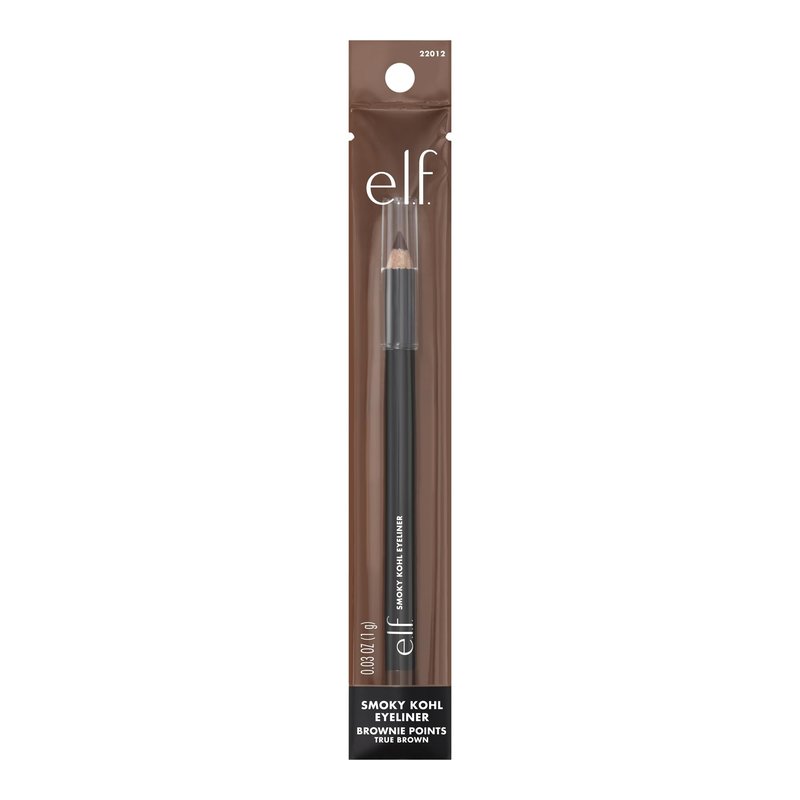 e.l.f. Smoky Kohl Eyeliner, Eye Pencil For Creating Long-Lasting, Bold, High-Pigmented Makeup Looks, Vegan & Cruelty-Free, Brownie Points