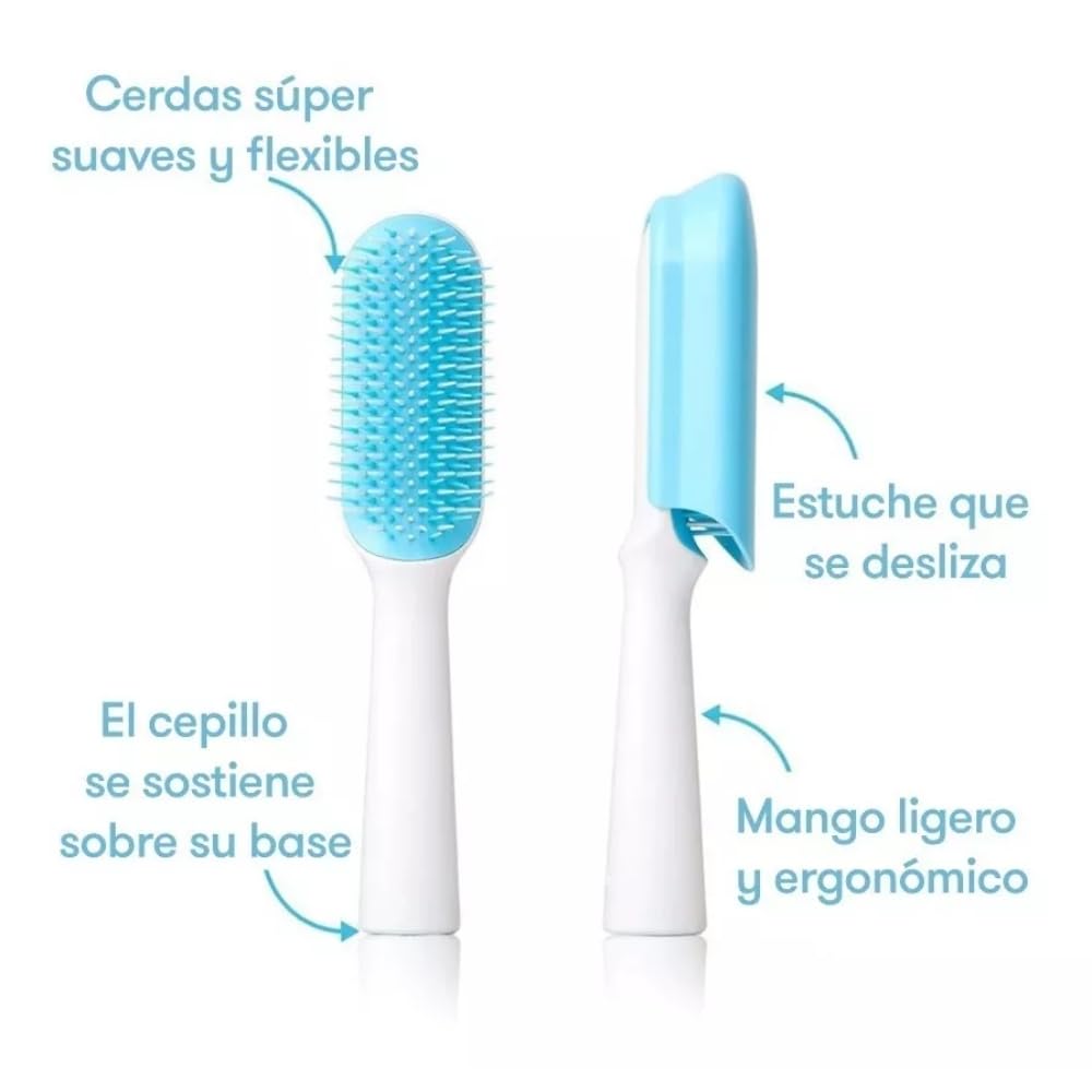 Frida Baby Fine or Straight Hair Detangling Kids Brush by, 1 Count (Pack of 12)
