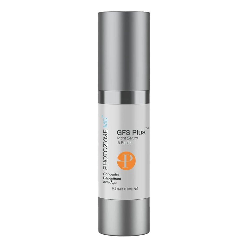 Photozyme Night Serum with 0.5% Retinol | Anti-Aging Peptide Complex for Wrinkles, Dark Spots & Skin Brightening – 0.5 fl oz