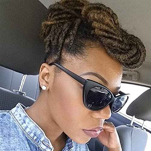 Callia Dreadlock Crochet Hair 14 Inch Dreadlocks Crochet Braids Faux Locs Crochet Hair for Black Women 6 Packs Crochet Dreadlocks Bomba Faux Locs Dread Synthetic Dreadlocks Braids T27