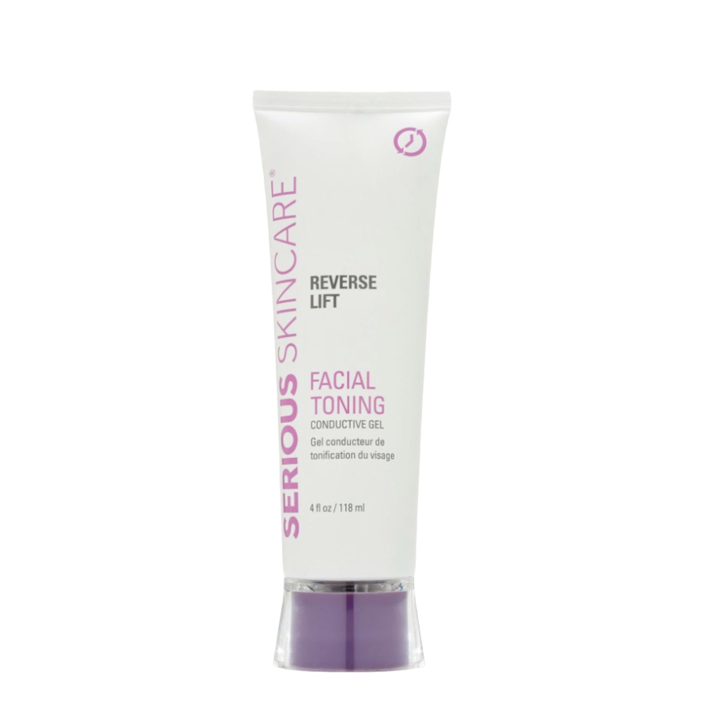 Collagen Based Conductive Activator Gel for Use with Face Microcurrent Toning, Body Contouring, RF Facial Machine - Hydrating Non-Sticky Formula - Easy Glide - Serious Skincare Reverse Lift 4 oz