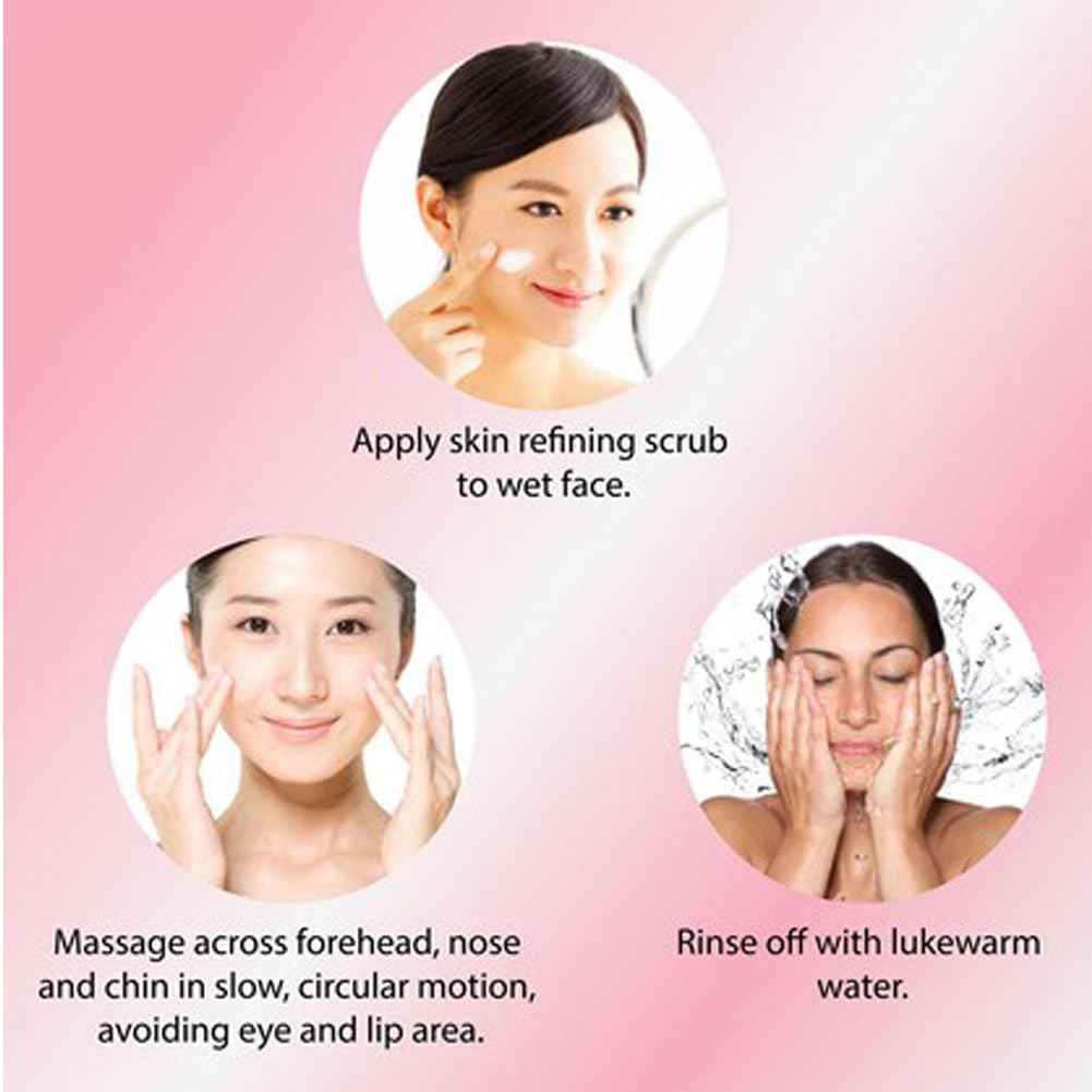 SCENTIO DOUBLE MILK TRIPLE SKIN REFINING SCRUB 100 ML.