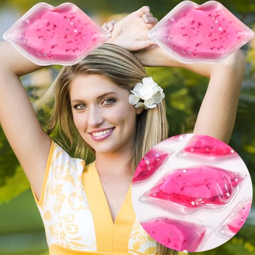 Lip Masks, Ice Packs for Lip Filler Aftercare, Mini Cold Packs, Small lce Pack for Mouth,Injections, Injuries (Lip pouch-ten)