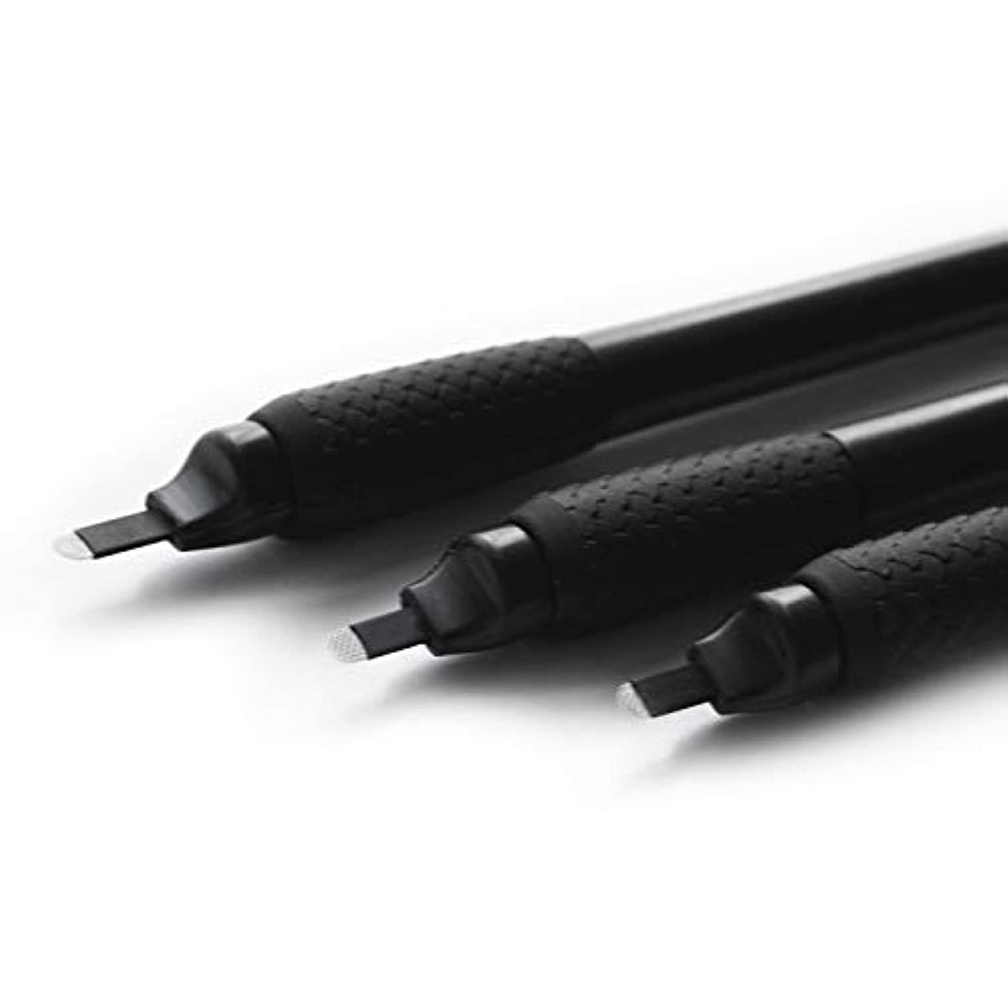 Mellie M Series Microblading Disposable Tools – 10 Piece Pack of 18 Pin U-Shape Microblading Pens – Thin & Sharp Microblading Supplies (U18 NANO .15mm)