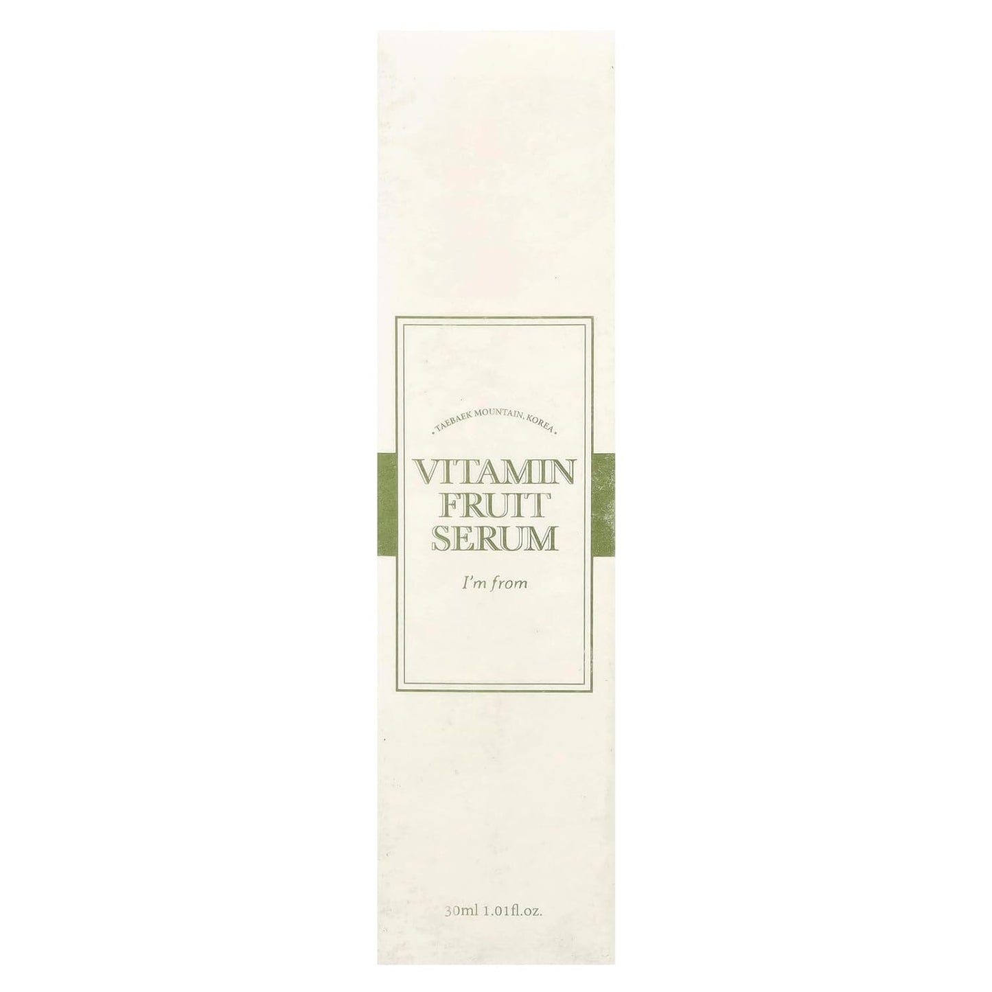 Vitamin Fruit Serum - Nourishing Skin Formula for Radiance | 1.01 fl oz (30 ml)