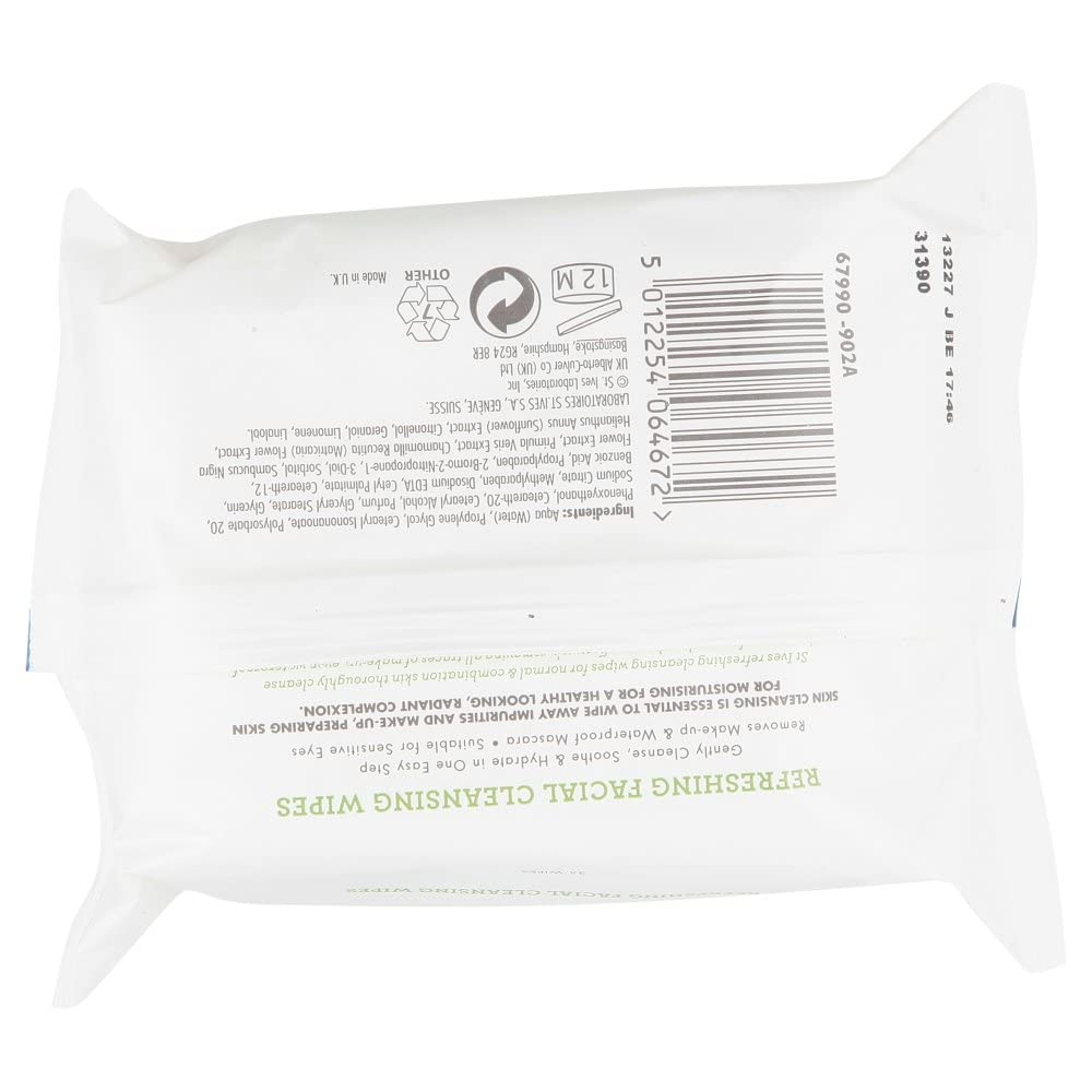 Refreshing Face Cleansing Wipes - 35 Count | Gentle & Hydrating for All Skin Types