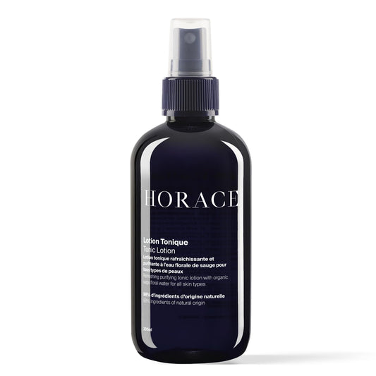 HORACE Tonic Lotion for Men - Toner Spray with Prebiotics - Gentle Skincare for All Skin Types - Fresh, Aromatic Scent, 6.7 fl.oz